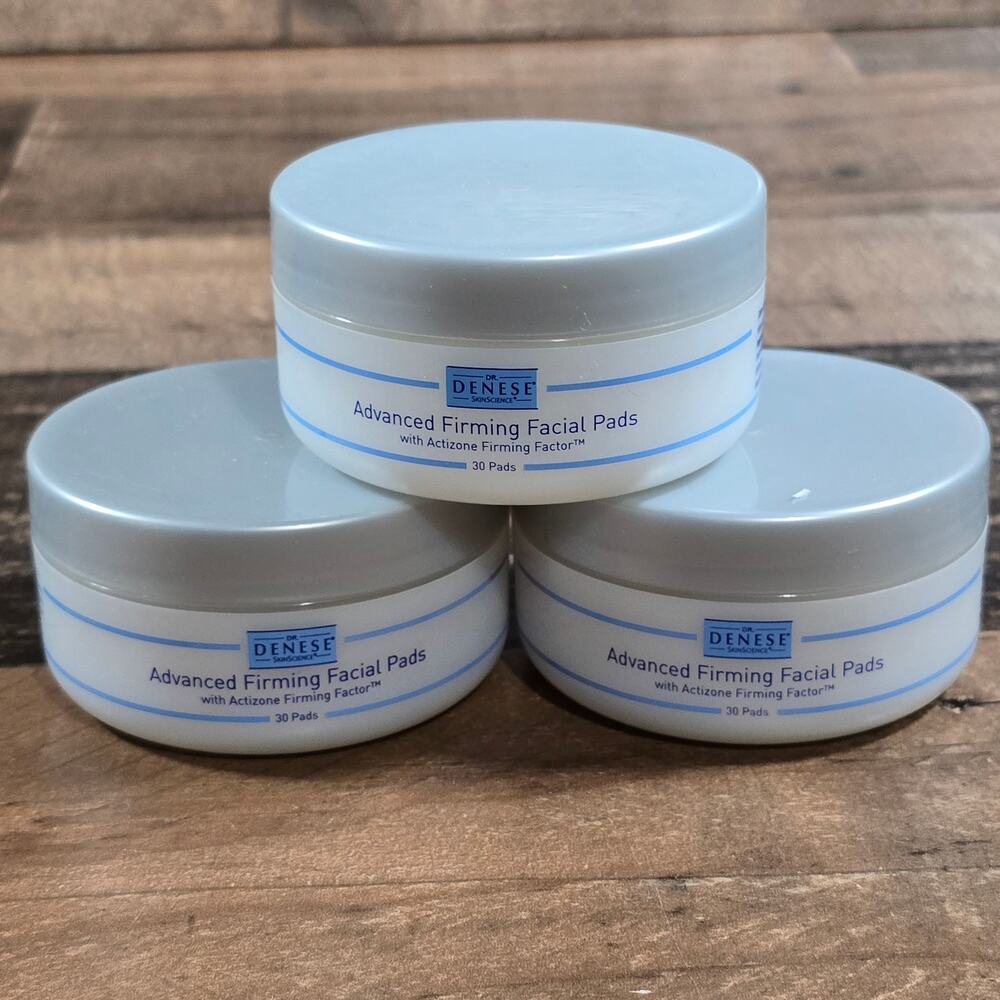 Dr Denese Skin Science Advanced Firming Facial Pads 30 Count Each 3 Travel Size